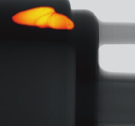 アルミダイカストの鋳巣のX線検査画像｜松定プレシジョン