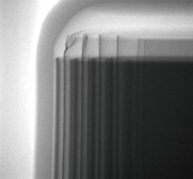 リチウムイオン電池（LIB）のX線検査画像｜松定プレシジョン