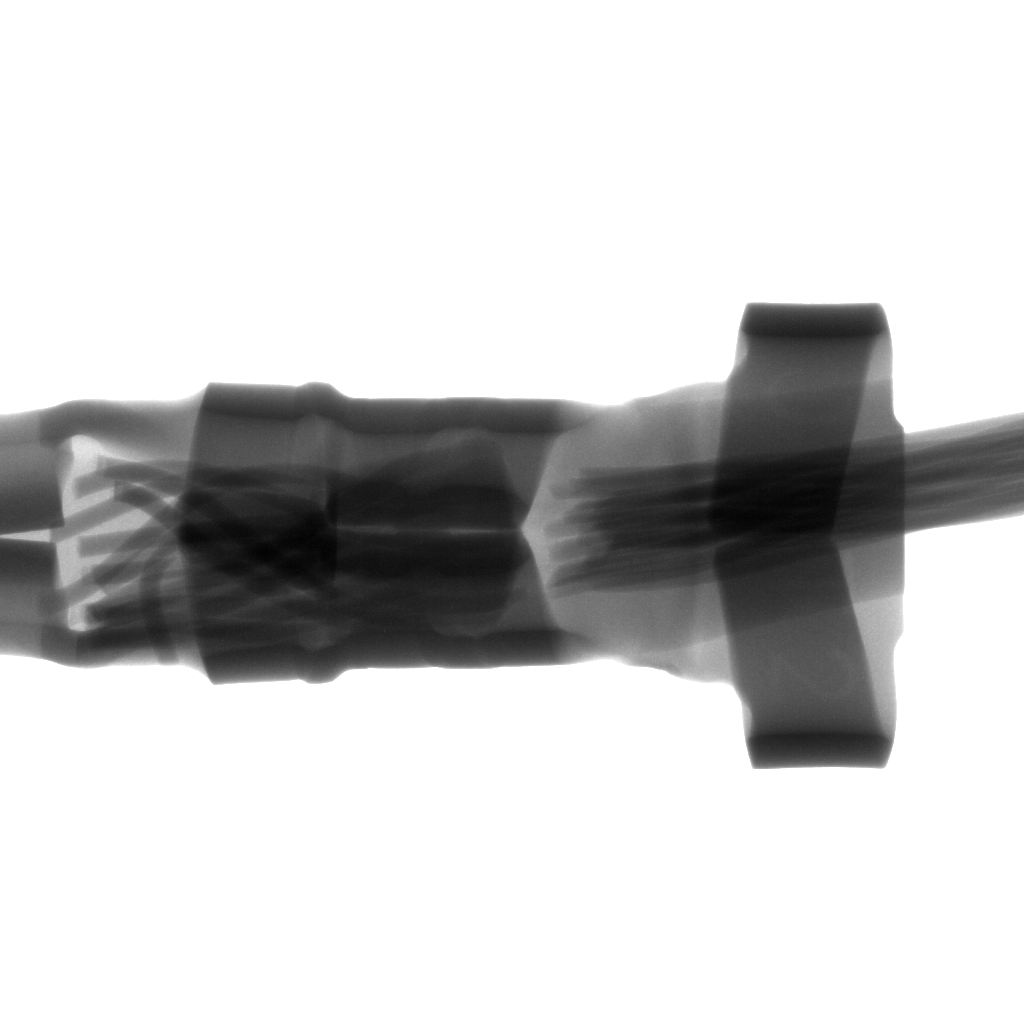 圧着端子のX線画像｜X線非破壊検査装置導入事例｜松定プレシジョン