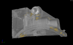 ダイカストのX線CTによるボイドの可視化｜X線非破壊検査装置導入事例｜松定プレシジョン