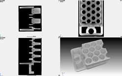 樹脂成型品のX線CT画像｜X線非破壊検査装置導入事例｜松定プレシジョン