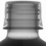 液体入りボトルとキャップの嵌合状態X線画像｜X線非破壊検査装置導入事例｜松定プレシジョン