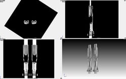 コネクタ端子の接触状態X線CT画像｜X線非破壊検査装置導入事例｜松定プレシジョン