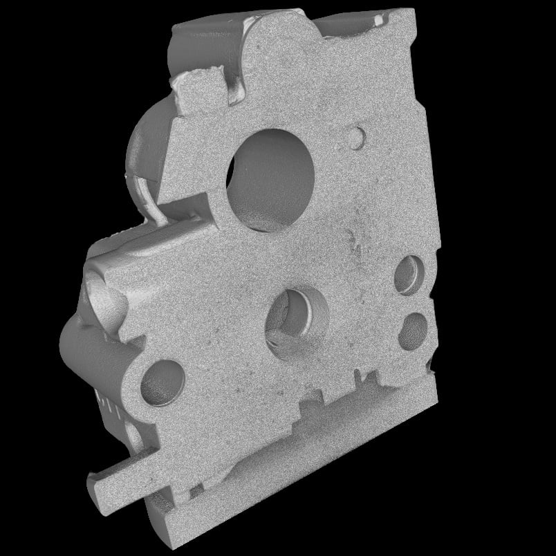 アルミダイキャストの3D画像