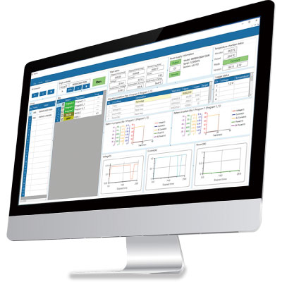 松定プレシジョンの充放電装置（バッテリテスタ）