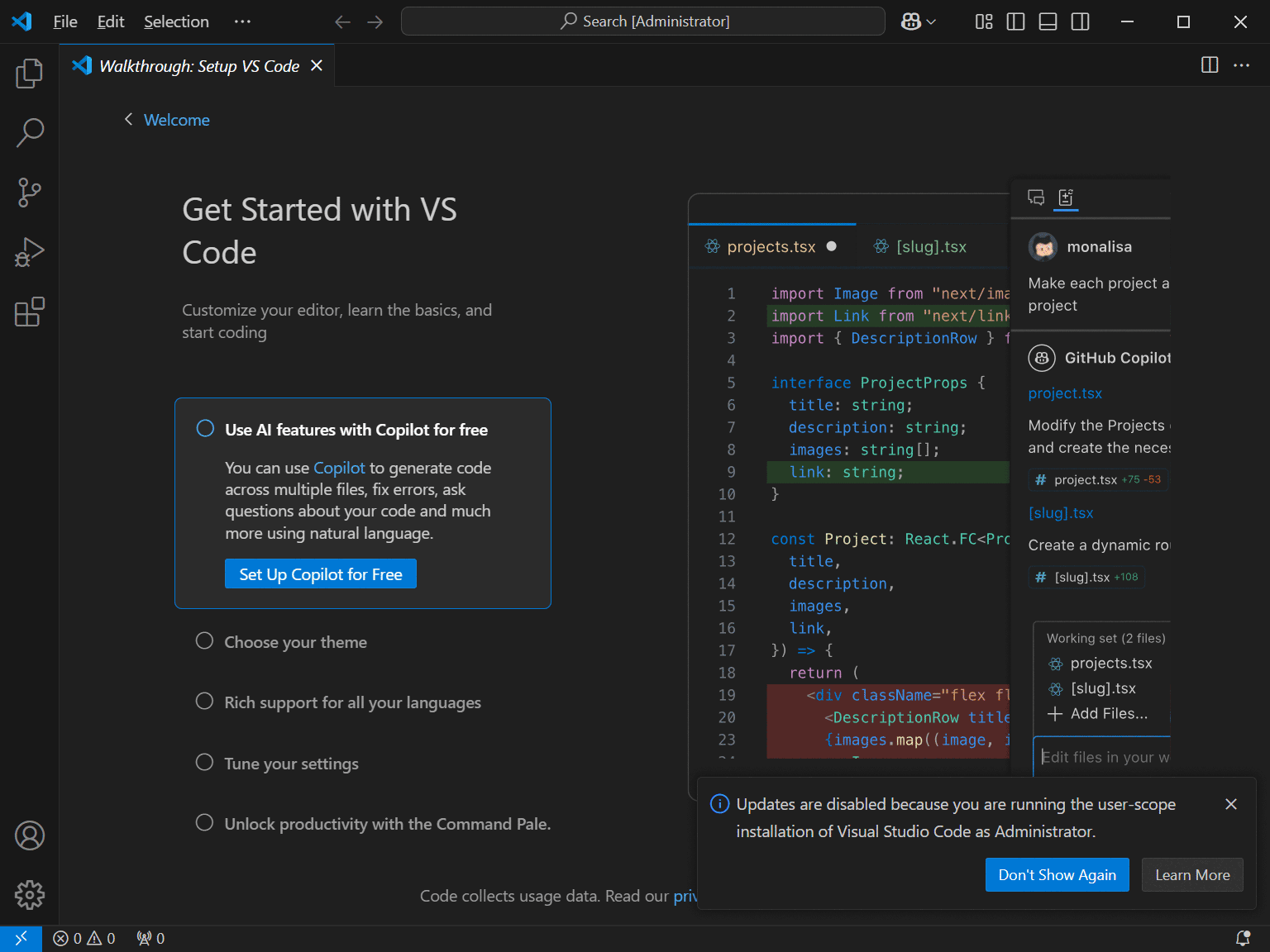 Visual Studio Codeのインストールの手順（7）｜松定プレシジョン