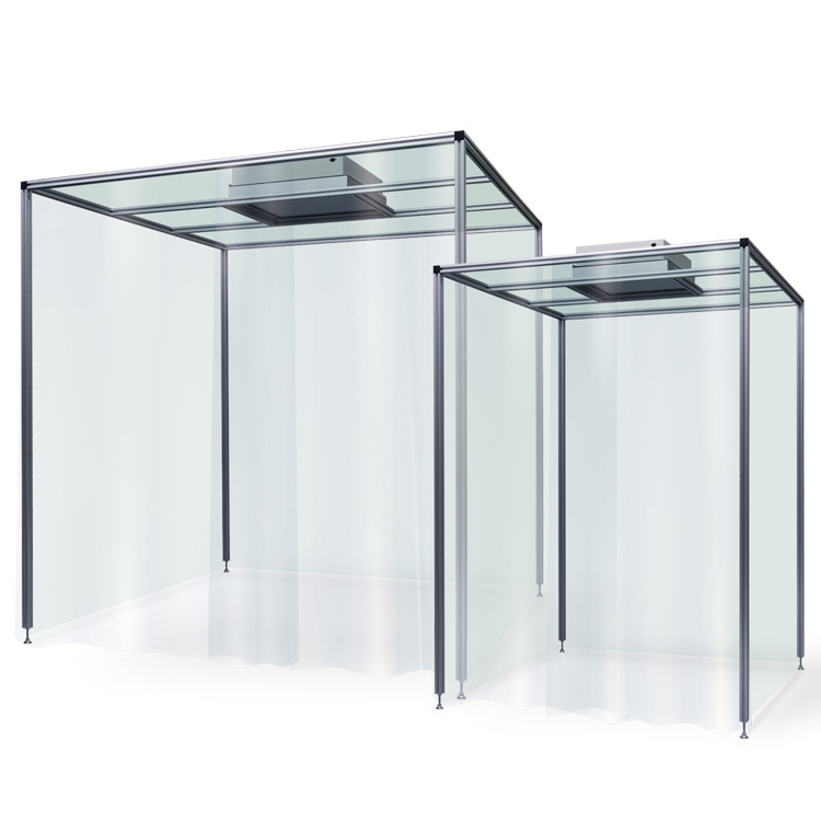 簡易クリーンブース｜クリーンブース｜松定プレシジョン