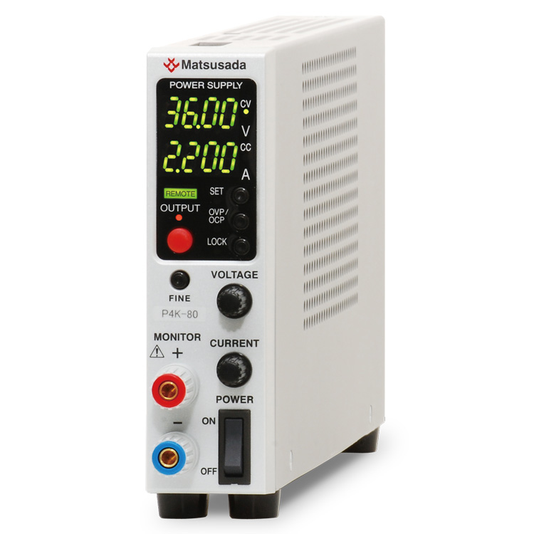 P4K-80シリーズ｜直流安定化電源 ベンチトップ｜松定プレシジョン