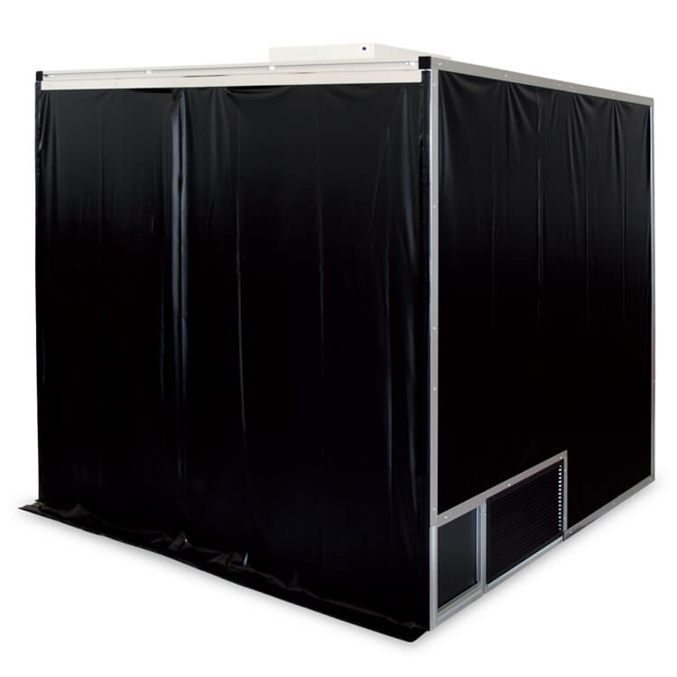 フィルム式クリーン暗室｜クリーンブース｜松定プレシジョン