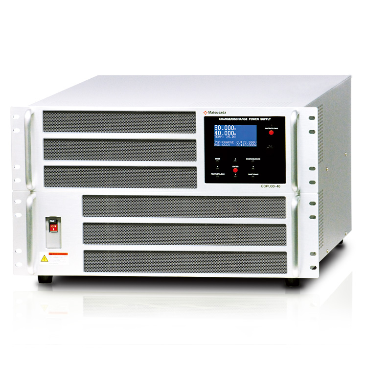 大型バッテリ充放電装置（ECPUシリーズ）