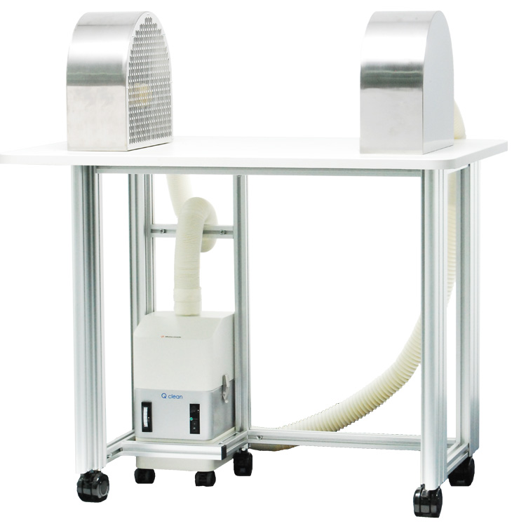 有機溶剤・煙向け小型循環脱臭機　Q511。