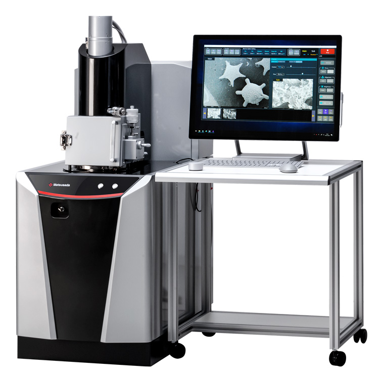 これはハイレゾ低加速走査電子顕微鏡 PrecisionSEM3500の写真です。