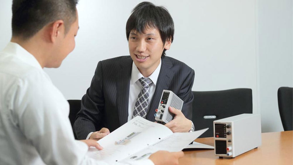 訪問デモンストレーション