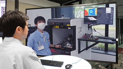 X線検査装置のオンラインデモ