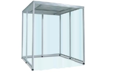 CLBシリーズのクリーンブース写真