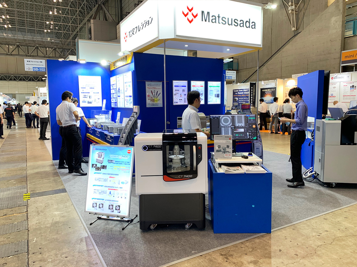 JASIS2019 松定プレシジョン展示ブース